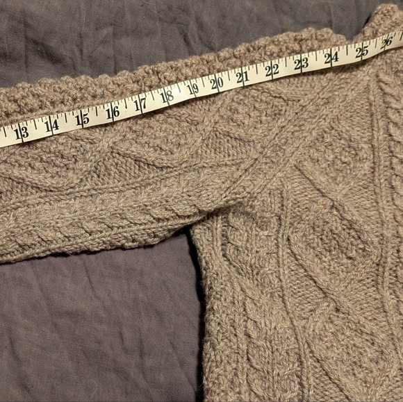 Handknit Cornel Irish Knit Sweater - Picture 5 of 5